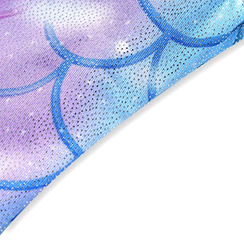 HOZIY Gymnastics Leotards for Girls Unicorn Pink Purple Sparkly Dancewear Activewear Quick Dry