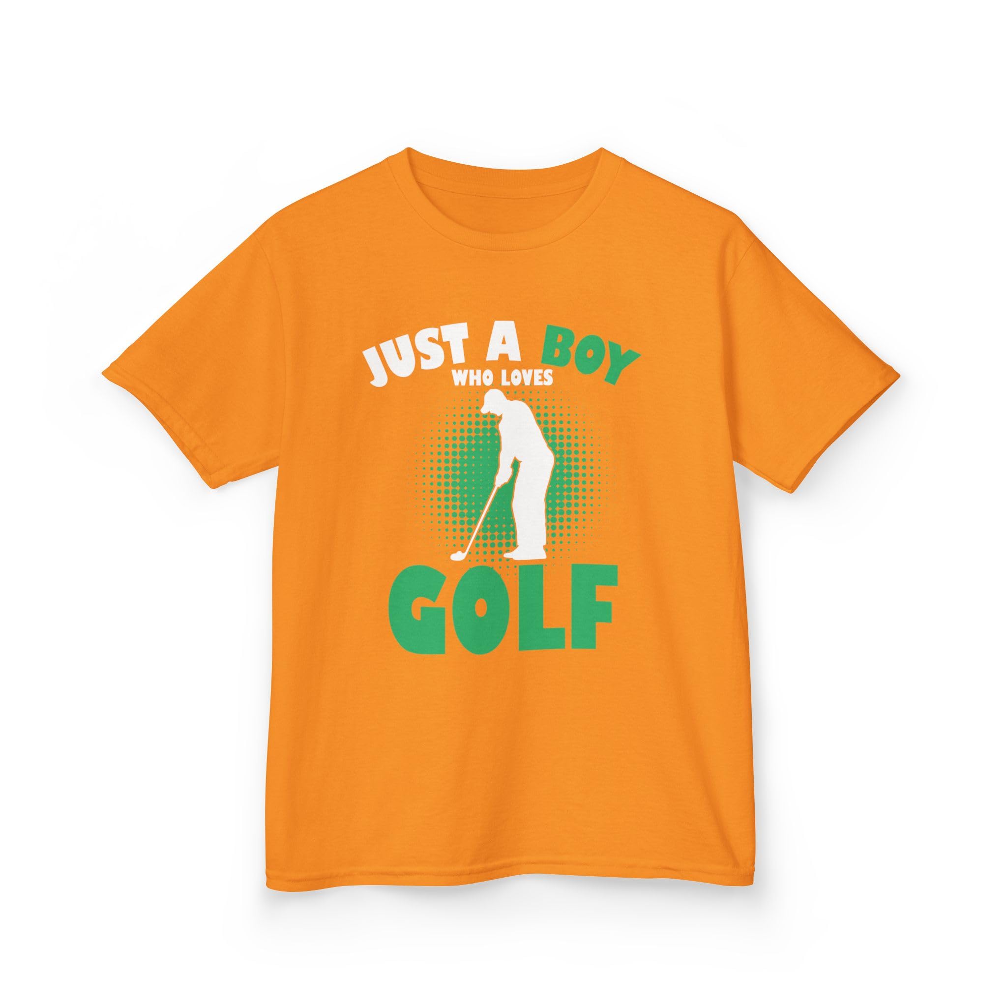 Golf Shirt, Just a Boy Who Loves Golf Golfing Sports Lovers Tee Gifts