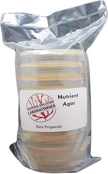 Nutrient Agar - Sterilized - 10, 100 Millimeter Plates