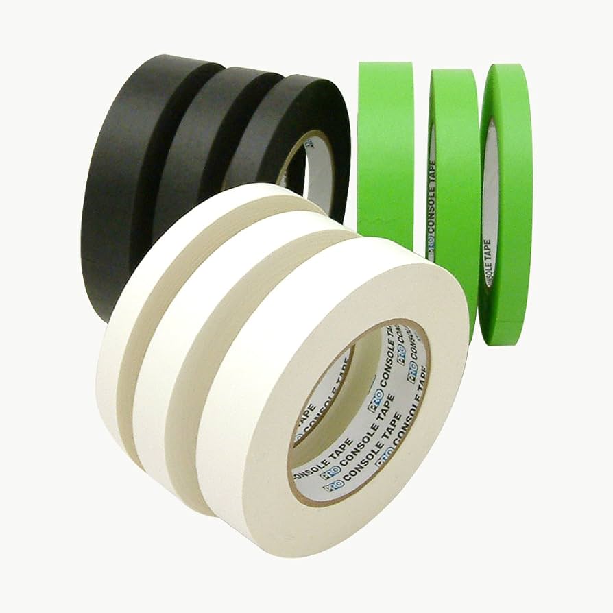 (未使用･未開封品)ProTapesアーティストテープ片面印刷可能なペーパーボードまたはコンソールテープ、長さ60ヤードX 3/4インチ、黒 ProTapesアーティストテープ片面印刷可能なペーパーボードまたは