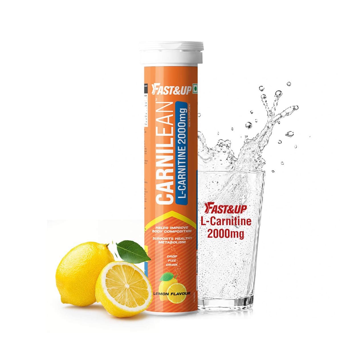 fast and up l carnitine side effects Fast&Up L-Carnitine 2000mg Effervescent Tablets L-Carnitine 3000mg + Lean Body