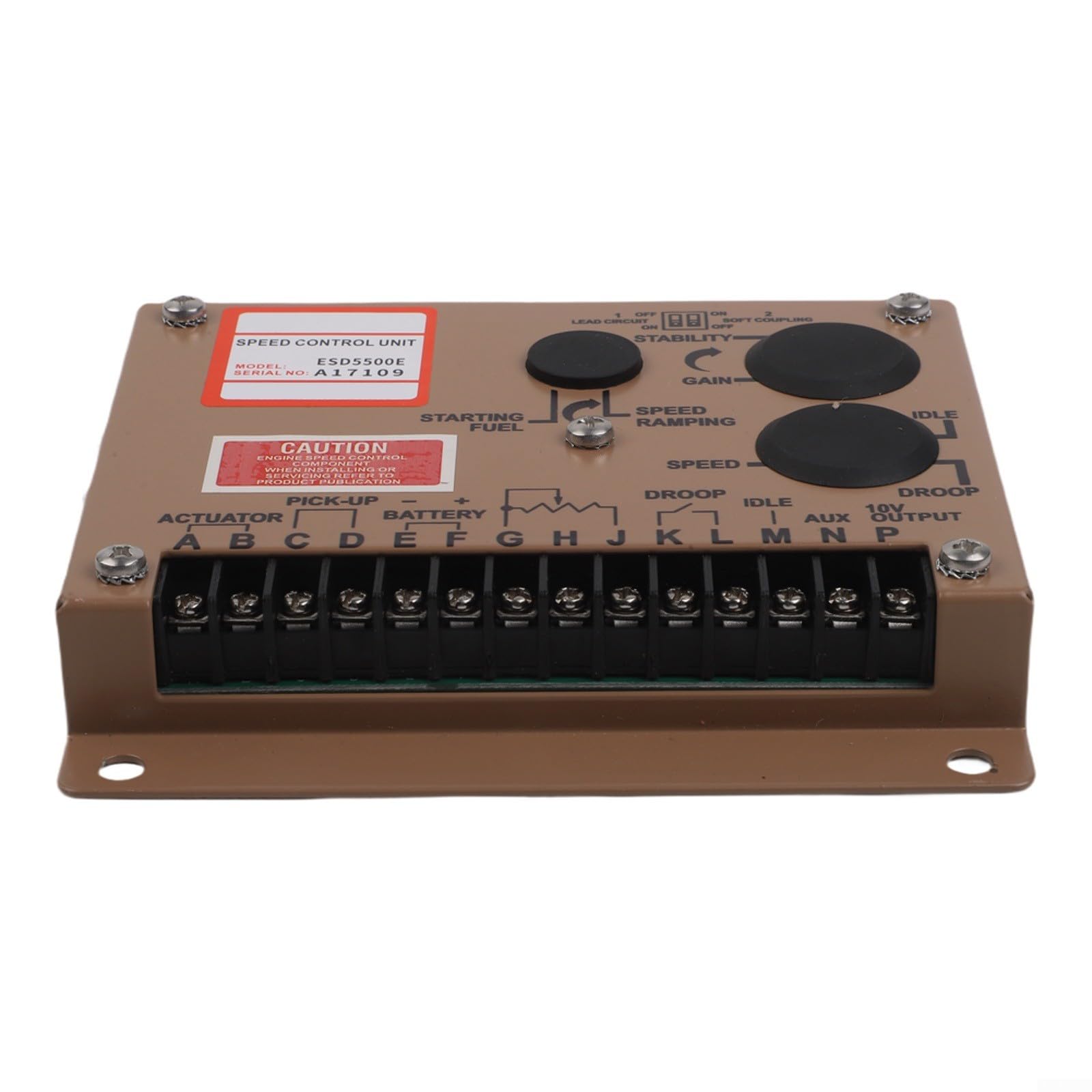 Generatore servomotore ADC120 12 V/24 V per regolatore ESD5500E + kit sensore MPU 3034572