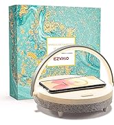 EZVALO LED Bedside Lamp with Charging Function, 4-in-1 Lamp with Touch Dimmable Night Light &amp; Wireless...