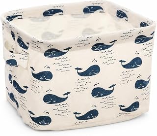 Storage Bin, Foldable Open Top , Random Style | Steel Frame Support, Sundries Container, Mobile Phone Rest, For Closet Organizers