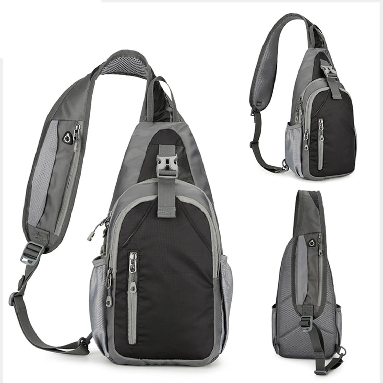 Man Chest Bag Slings Backpack Large Capacity Crossbody Bag Casual Sports Bag Outdoor Shoulder Backpack Travel Daypacks