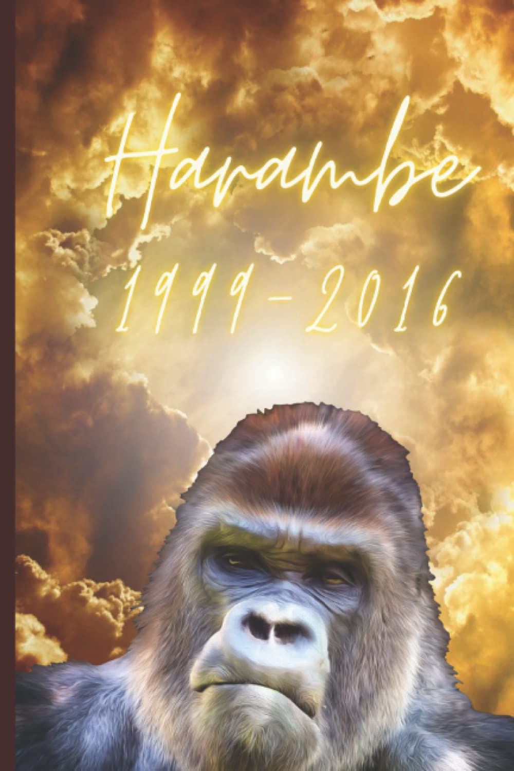 Harambe Tribute Journal: A 100-Page College Ruled Notebook