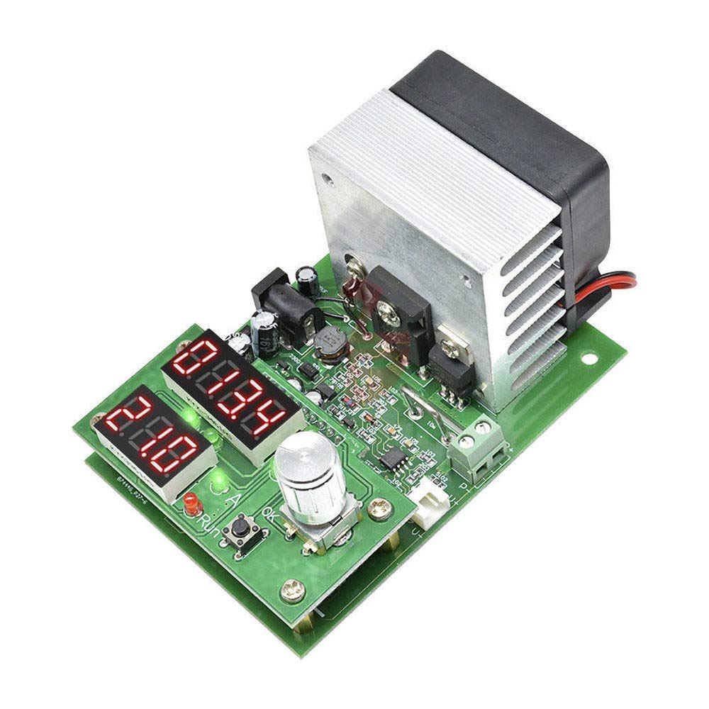 9.99A 60W 30V Constant Current LED Digital Electronic Load 18650 Lithium Lipo Lead Acid Battery Capacity Discharge Meter Tester