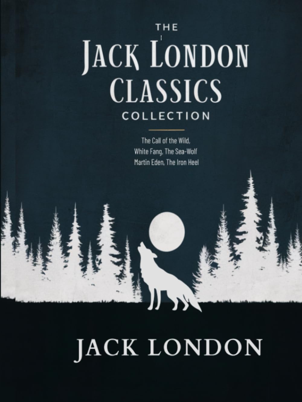 The Jack London Classics Collection: The Call of the Wild, White Fang, The Sea-Wolf, Martin Eden, The Iron Heel