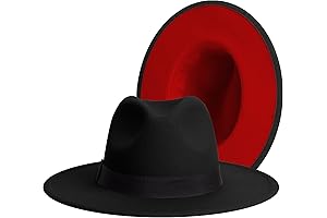 Women's and Men's Wide Brim Fedora - A V For Vendetta Symbol of Defiance