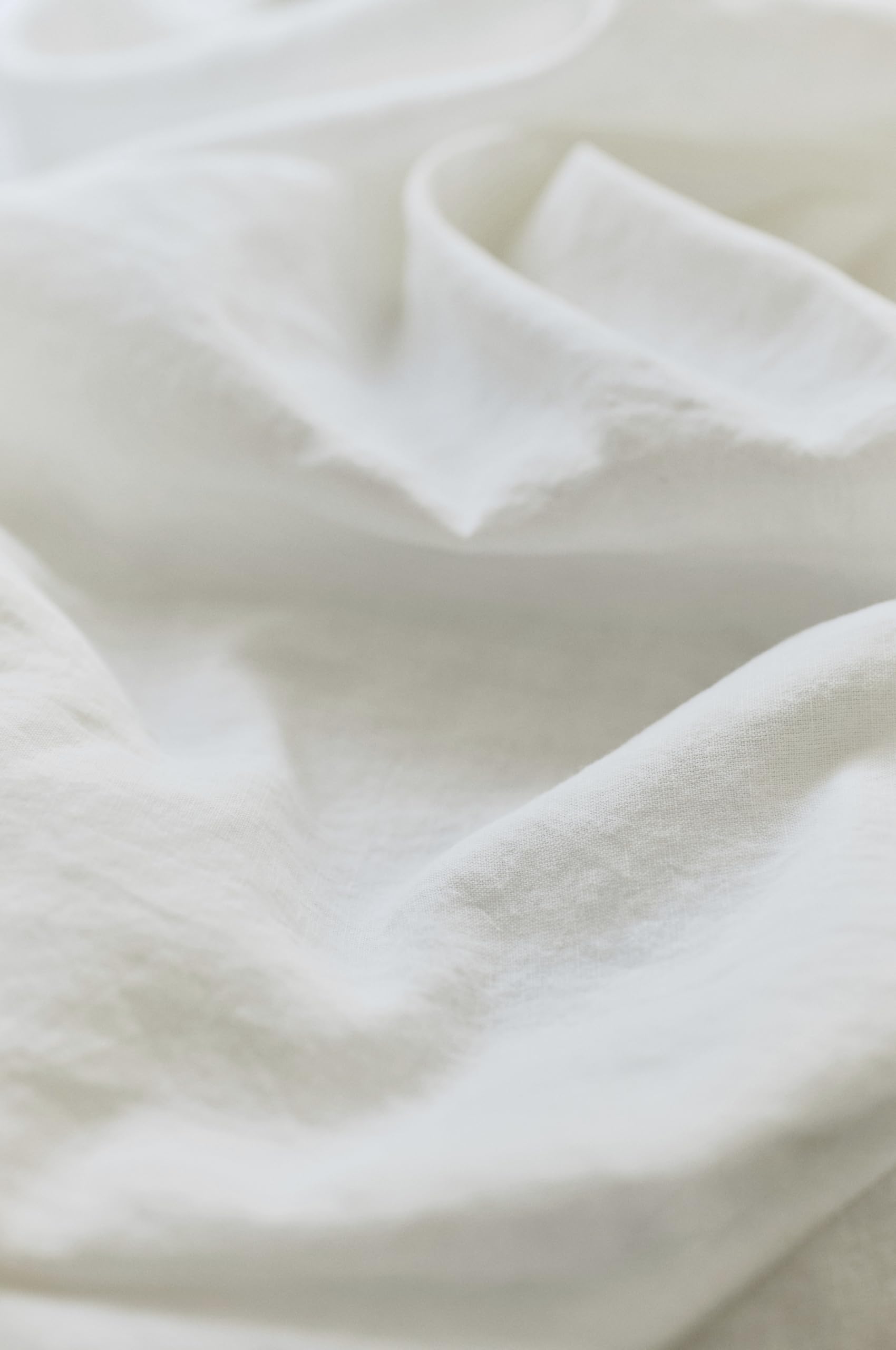 Jotex LINA Linen-Mix Extra Breit 270cm Multifunktionsgardine – Hochwertige Halbtransparente Leinen und Baumwolle Vorhang (1er Pack) - Naturweiß, 270 x 300cm