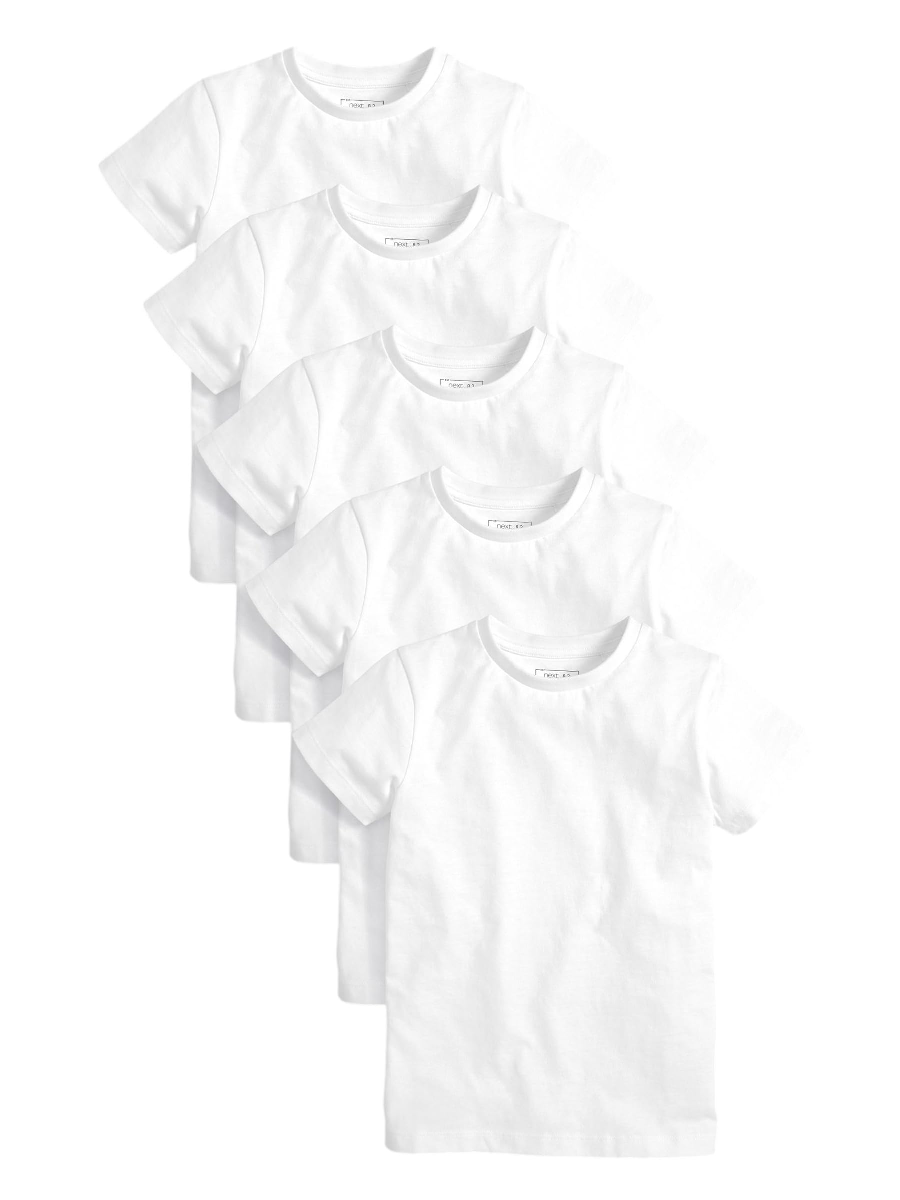 NEXT Jungen Langärmelige T-Shirts (3-16 Jahre) im 5er-Pack 98-176