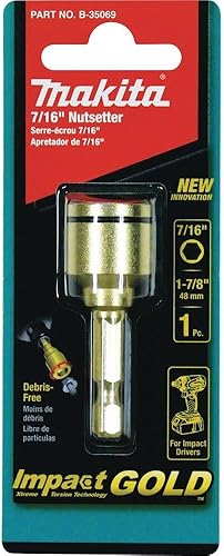 Miniatura 2 de Makita B-35069 Impact Gold 7/16" Grip-It Nutsetter