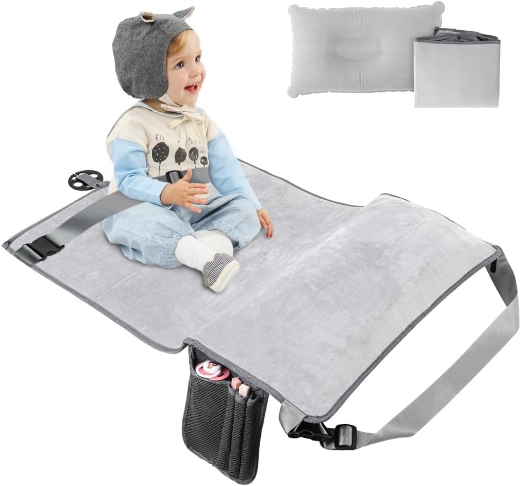 ZGFCSJP Toddler Airplane Travel Bed, Kids Airplane Seat