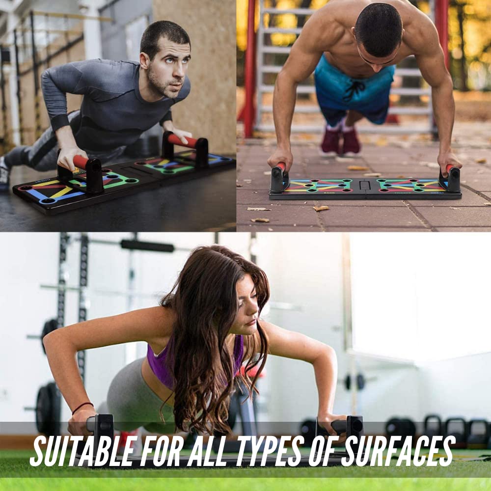 Barras Paralelas para Flexiones. Soporte Paralelo Antideslizante, Agarre para Dominadas Push Up Fitness, Yoga, CrossFit, Uso Interior y Exterior.