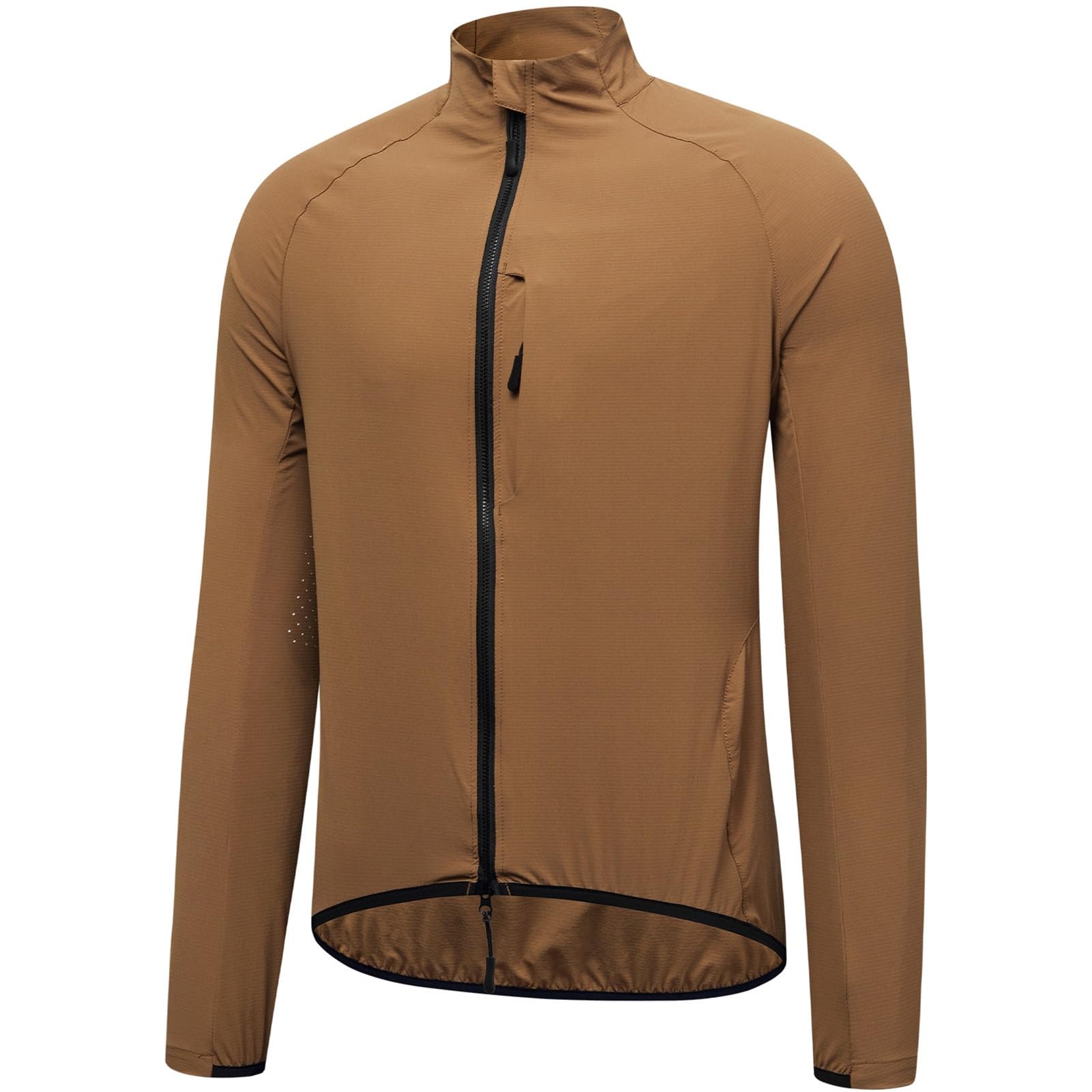 Chaqueta de Ciclismo Unisex Resistente al Agua, Ligera Cortavientos Hombre Protección Solar Chaqueta Reflectante para Correr, Ropa Transpirable para Ciclismo de Montaña