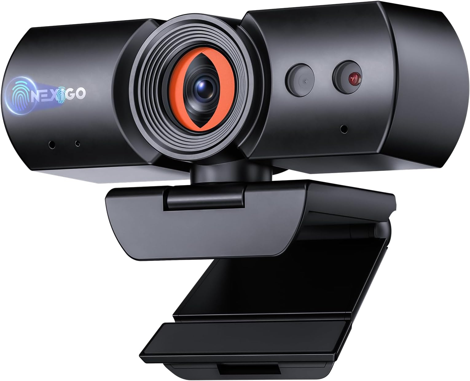 HelloCam Pro, Webcam with Windows Hello, 1080P 60FPS Autofocus, True Privacy, Automatic Electronic Shutter, Computer Camera, Microphone, Facial Enhancement, HD USB Web Cam