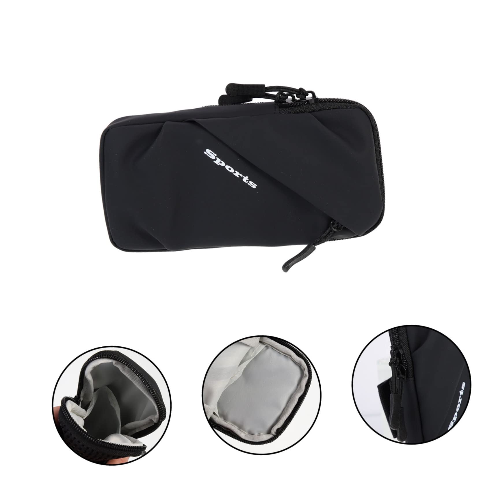 Gatuida 3 Piezas Bolsa De Brazo Correr Brazalete Bolso De Mano para Correr Bolsa De Teléfono con Brazo Deportivo Celúla Bolsa para Telefono Bolsa De Muñeca Poliéster Perder Teléfono Móvil