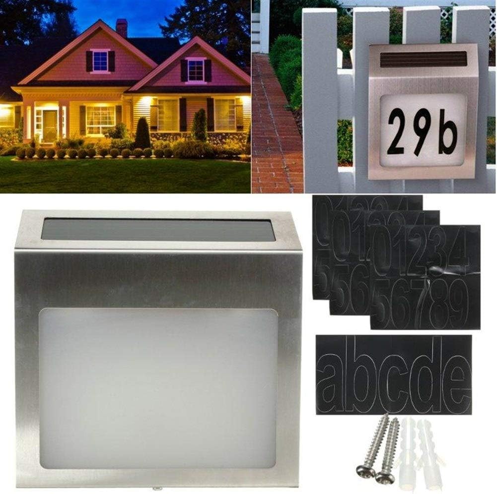 targa di indirizzo per il prato