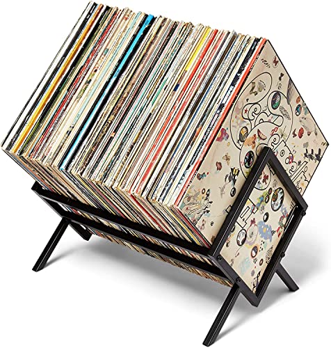 Trialy Sounds Support de rangement pour disques vinyles – Support de rangement pour disques vinyles PL – Style moderne… - Les Beatles, Paul McCartney, John Lennon, RIngo Starr, George Harrison Trialy Sounds Support de rangement pour disques vinyles - Support de rangement pour disques vinyles PL - Style moderne…