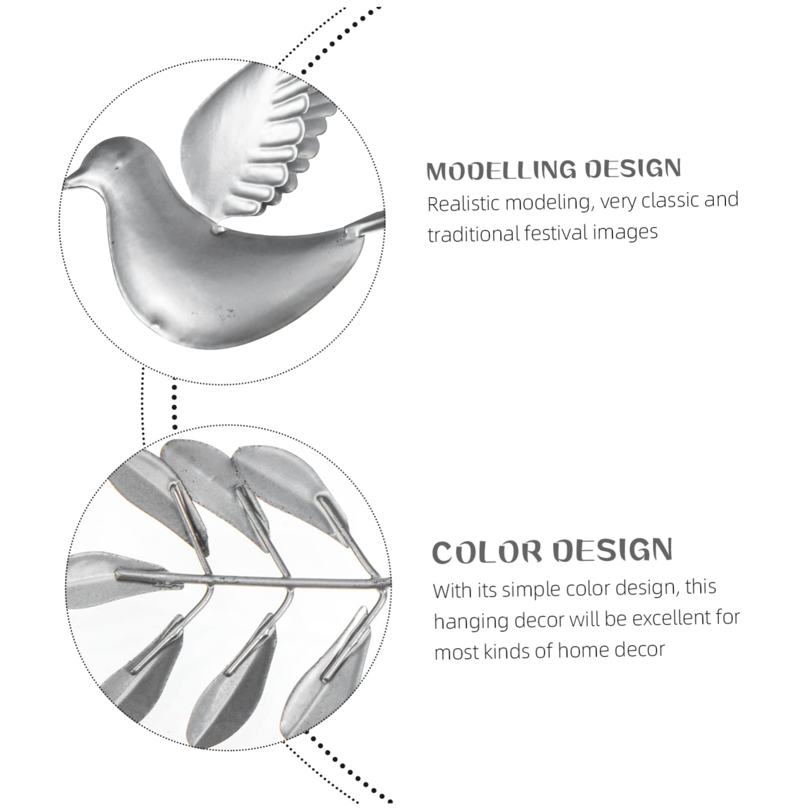 Amazon.co.jp: TENDYCOCO 金属工芸品 壁フック装飾 装飾飛行鳥 鳥愛好  