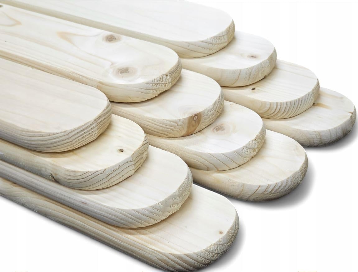 QLS 1 asse per recinzione, 120 cm, in legno di pino/abete rosso, piallato, recinzione da giardino