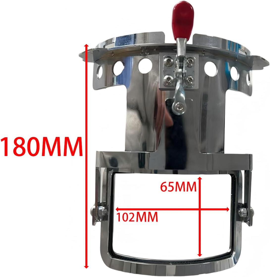 Pocket Embroidery Frame Hoop for Tajima SWF China Cap Tubular Household Embroidery Machine Spare Parts (180*102)