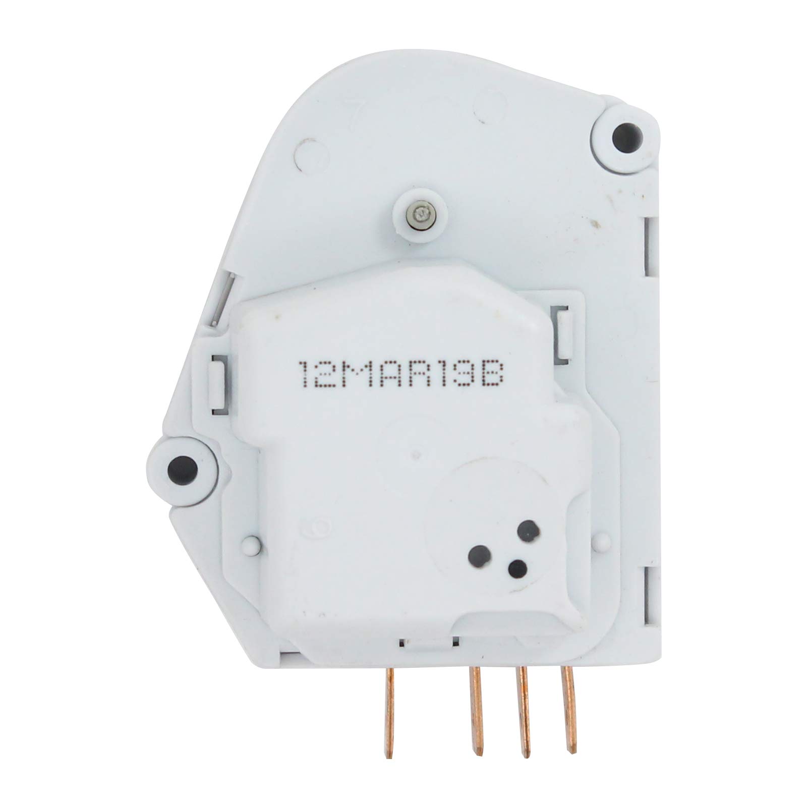 Side view of the UpStart Components 215846602 Defrost Timer.