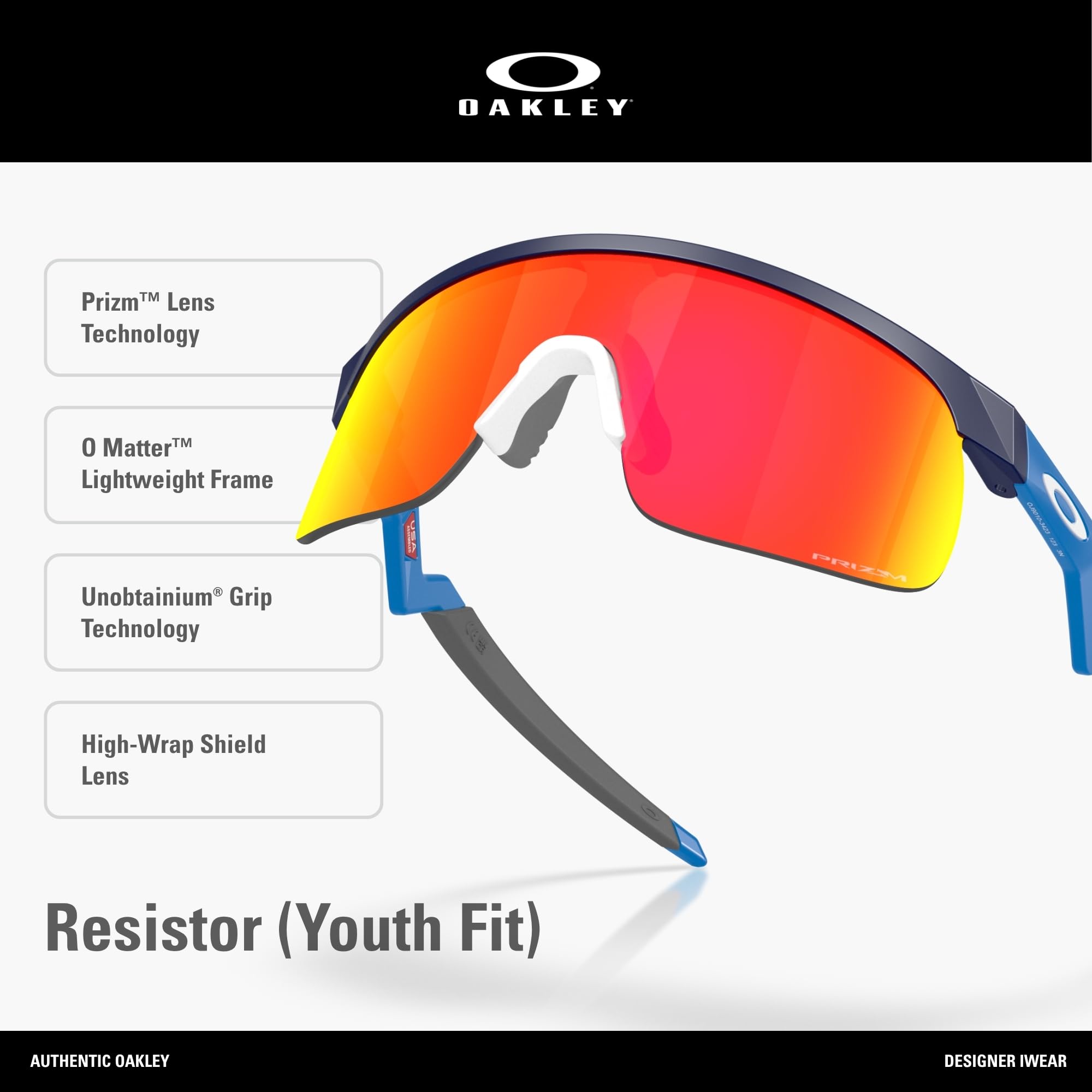 Oakley Jungen Resistor Sonnenbrille