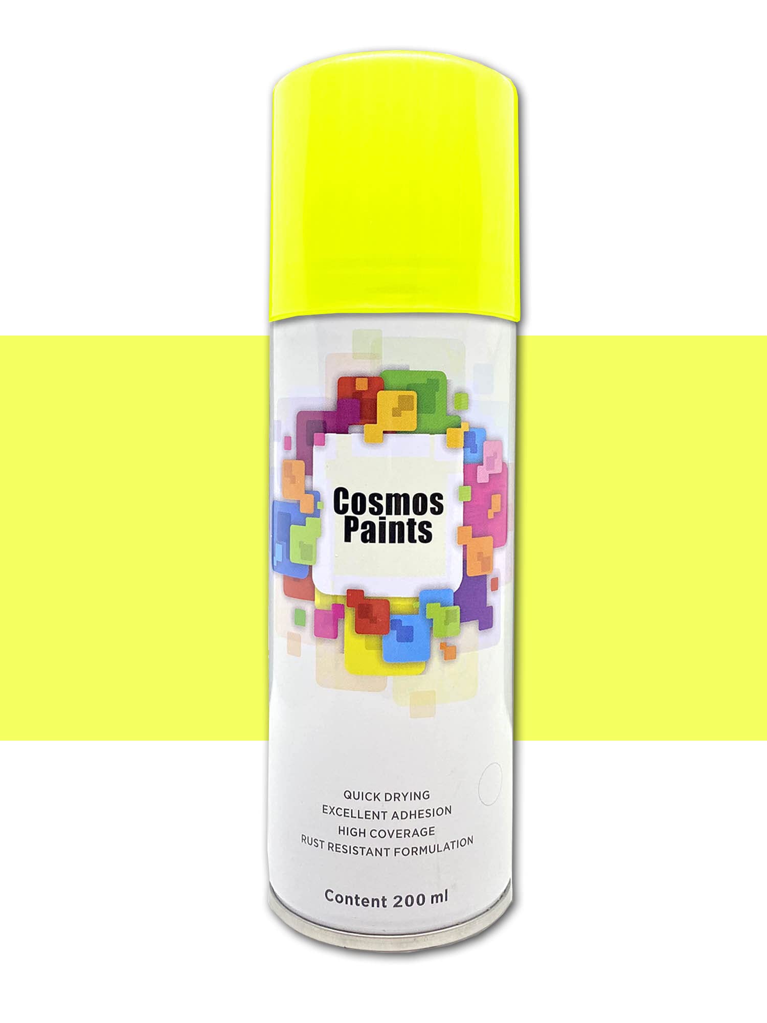 Cosmos Paints - Spray Paints in Fluorescent Yellow, 200ml (B0BJ97CK1P) Amazon Price History, Amazon Price Tracker