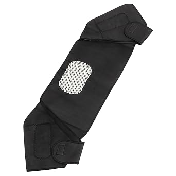 Self Heating Shoulder Belt Black Dual Shoulder Support Brace