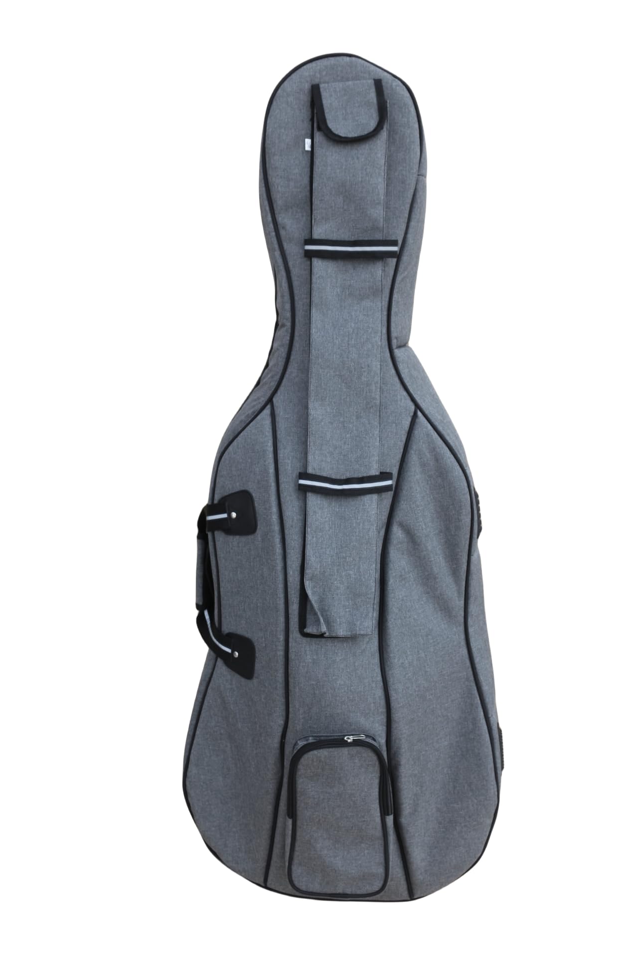 Custodia per violoncello 4/4 per violoncelli elettrici classici, resistente, impermeabile, con cinghie, imbottitura in schiuma ad alta densità, fodera in velluto, tasche in colofonia per