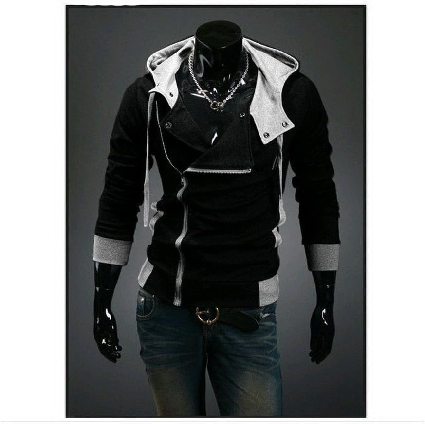 Hoodies Men Brand Designer Mens Sweatshirt (XL, Black)