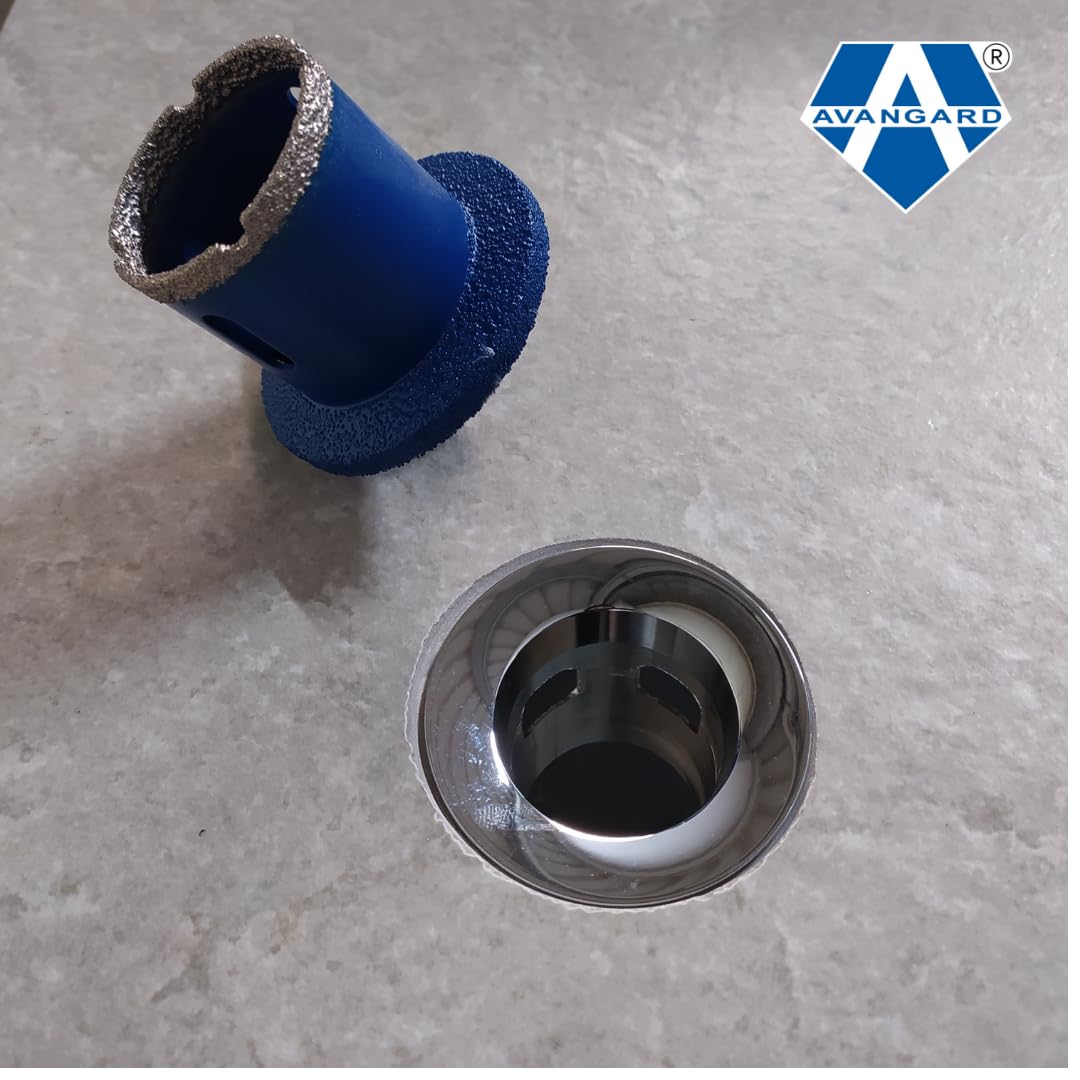 AVANGARD Svasatore diamantato professionale 45 mm - AC456501 - Fresa conica di alta qualità per fori Lavello e piletta - ideale per gres porcellanato, marmo e granito - finitura precisione Top
