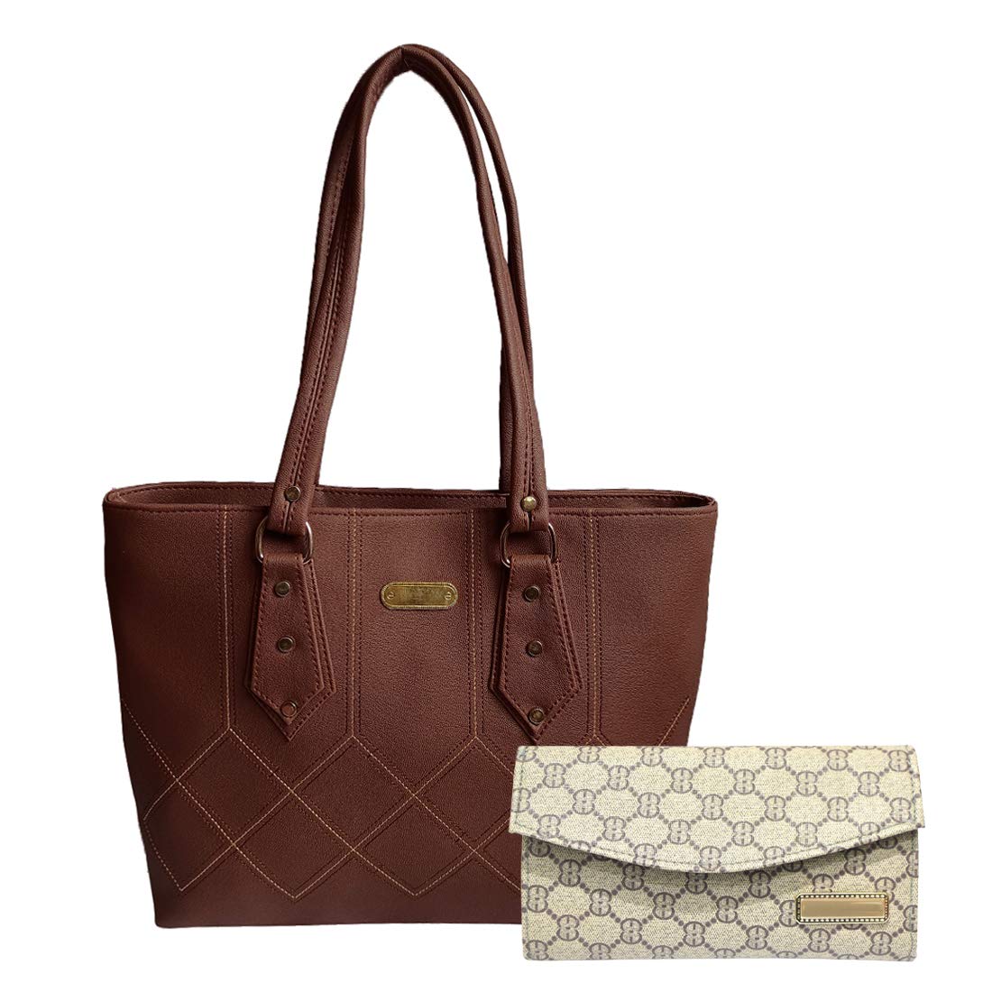 See full amazon price history chart for ALIZA combo tote handbag (Set of 2) MATERIAL PU (Brown) ALIZA combo tote handbag (Set of 2) MATERIAL PU (Brown) (B08Y5L24RX) Amazon Price History, Amazon Price Tracker