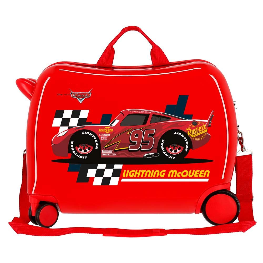Disney Equipaje- Equipaje para niños, Niños, Mcqueen Roja, Children Suitcase