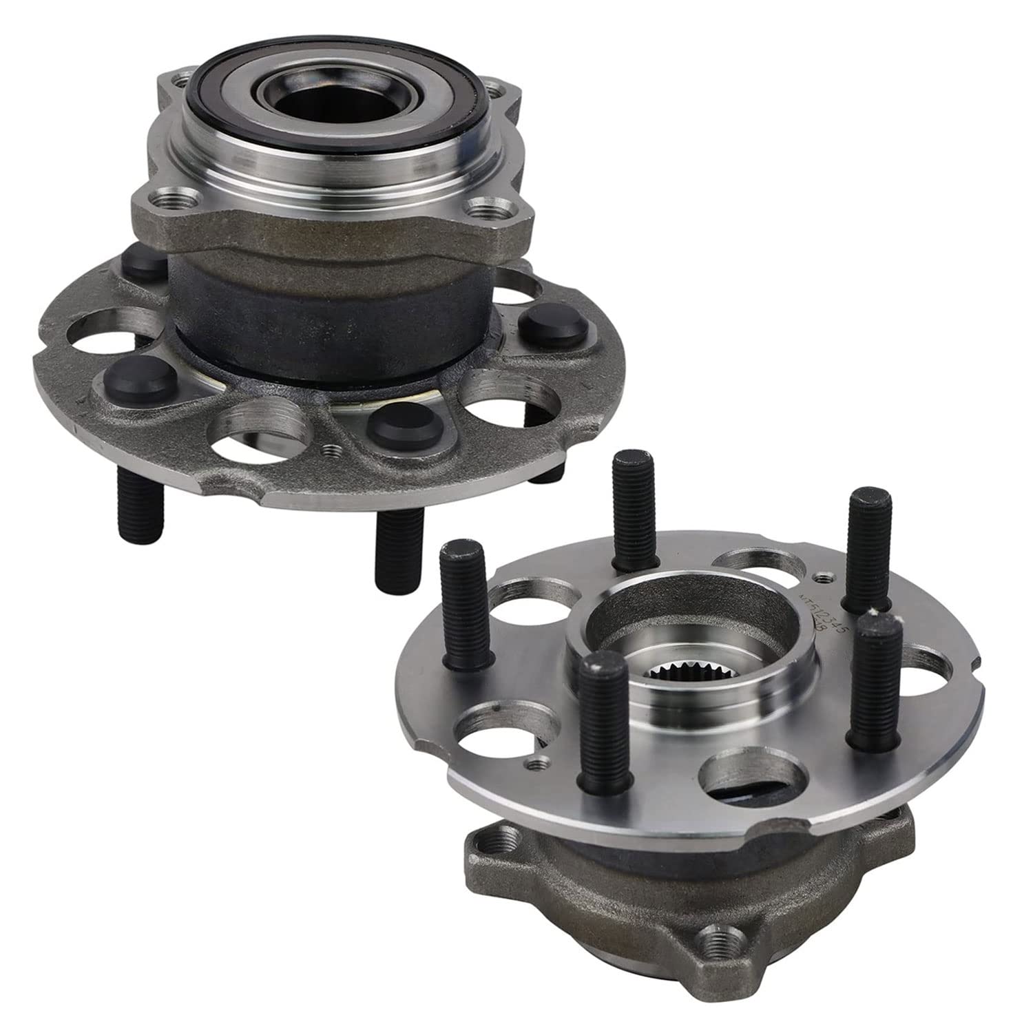 Pair Rear Wheel Hub and Bearing Assemblies for 2007-2011 Honda CR-V 4WD for 2007-2012 Acura RDX