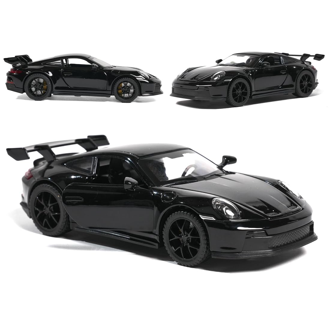 Wembley Die Cast Porsche Car Toy | 1:32 Scale Metal Diecast Model Car for Kids with Openable Doors, Light & Engine Sound | Pull Back Action Realistic Collectible Vehicle Boys Toys for Kids
