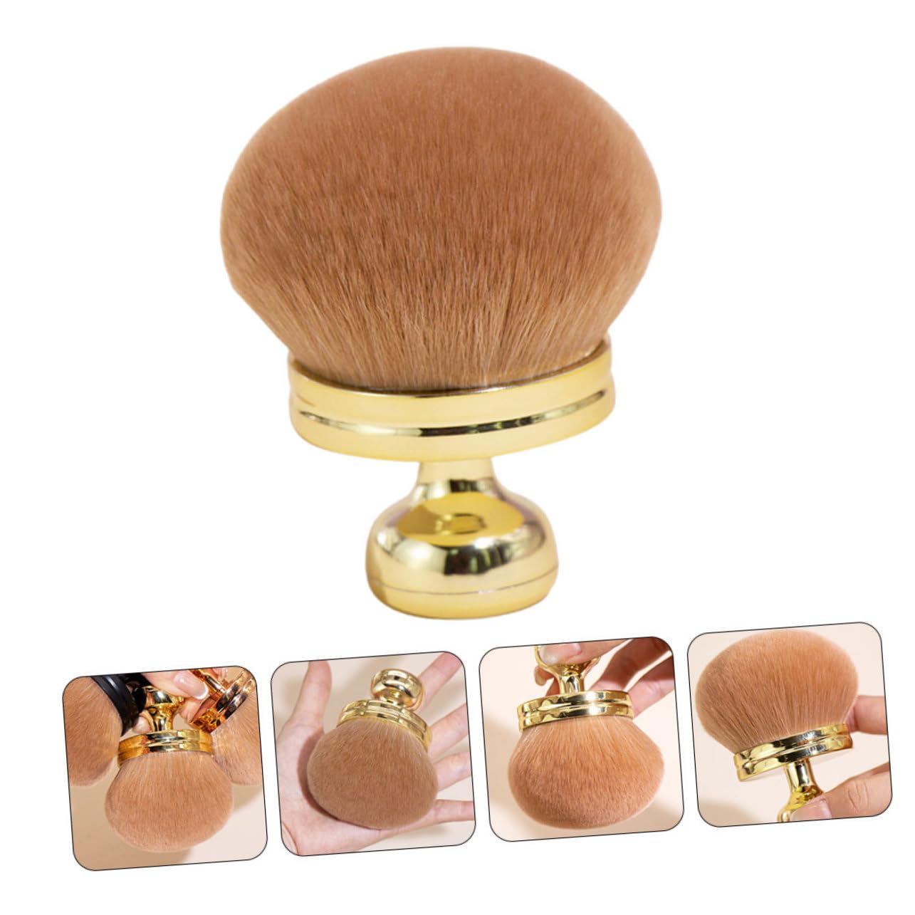 Beavorty 3 Pezzi Set Di Pennelli Per Trucco Morbidi E Soffici Pennello Per Cipria Pennello Cosmetico Kit Di Trucco Professionale Pennello Per Fondotinta In Polvere Strumenti Per Il