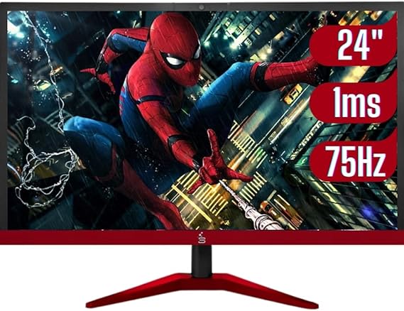Monitor Gamer 24" 3Green M2403G-LED - Full HD - 1ms - 75Hz - Suporte ...