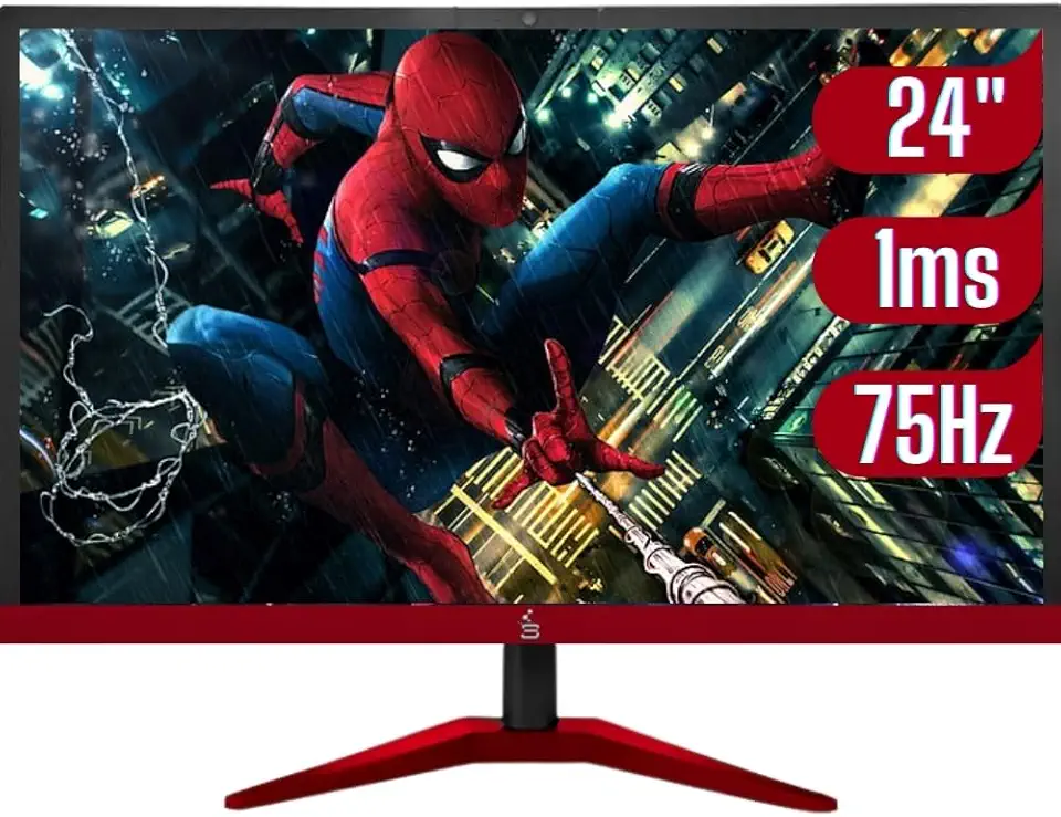 Monitor Gamer 24" 3Green M2403G-LED - Full HD - 1ms - 75Hz - Suporte VESA - HDMI/VGA