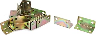 BAFAFA Qtqgoitem Shelf Door 20mm x 20mm 90 Degree Corner Angle Brackets 20 Pcs Brackets