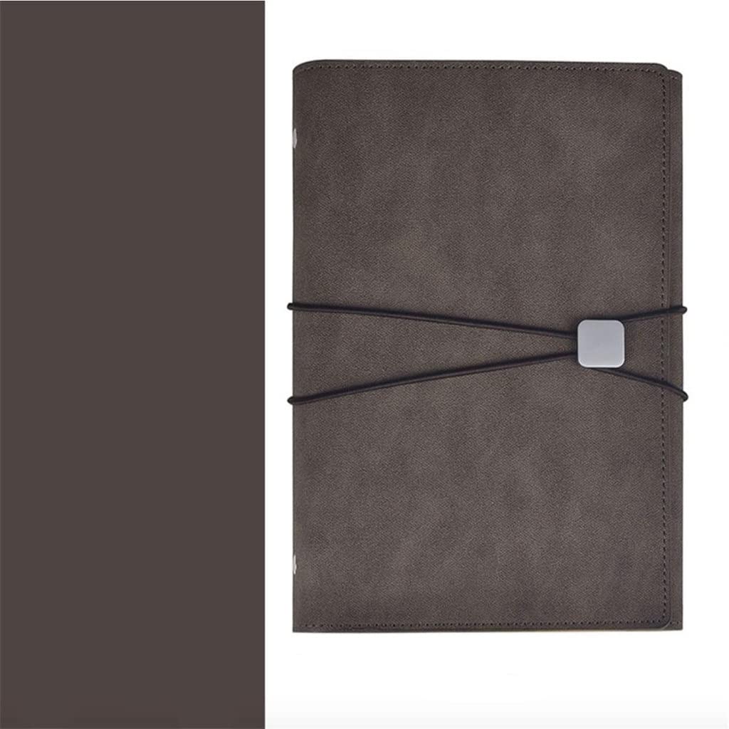 EDDGE Cuaderno Espiral de Oficina de Negocios, 6 Agujeros, Separador de Papel de Hojas Sueltas Multifuncional Triple, planificador de Agenda (Color : 1-Pack, Size : A5)