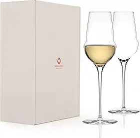 Taça para Champanhe Stölzle Lausitz Cocoon 340 ml – Conjunto de 2 Peças – Taças de Cristal Elegantes para Champanhe, Espumante, Prosecco e Cremant – Resistente e compatível com lava-louças