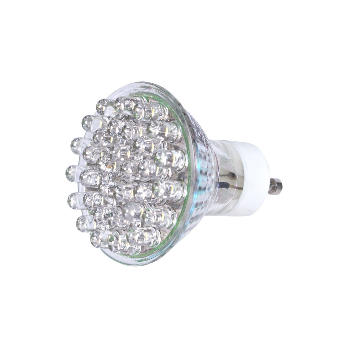 Omicron GU10 2 Watt 2700 k 32-LED Light, Clear