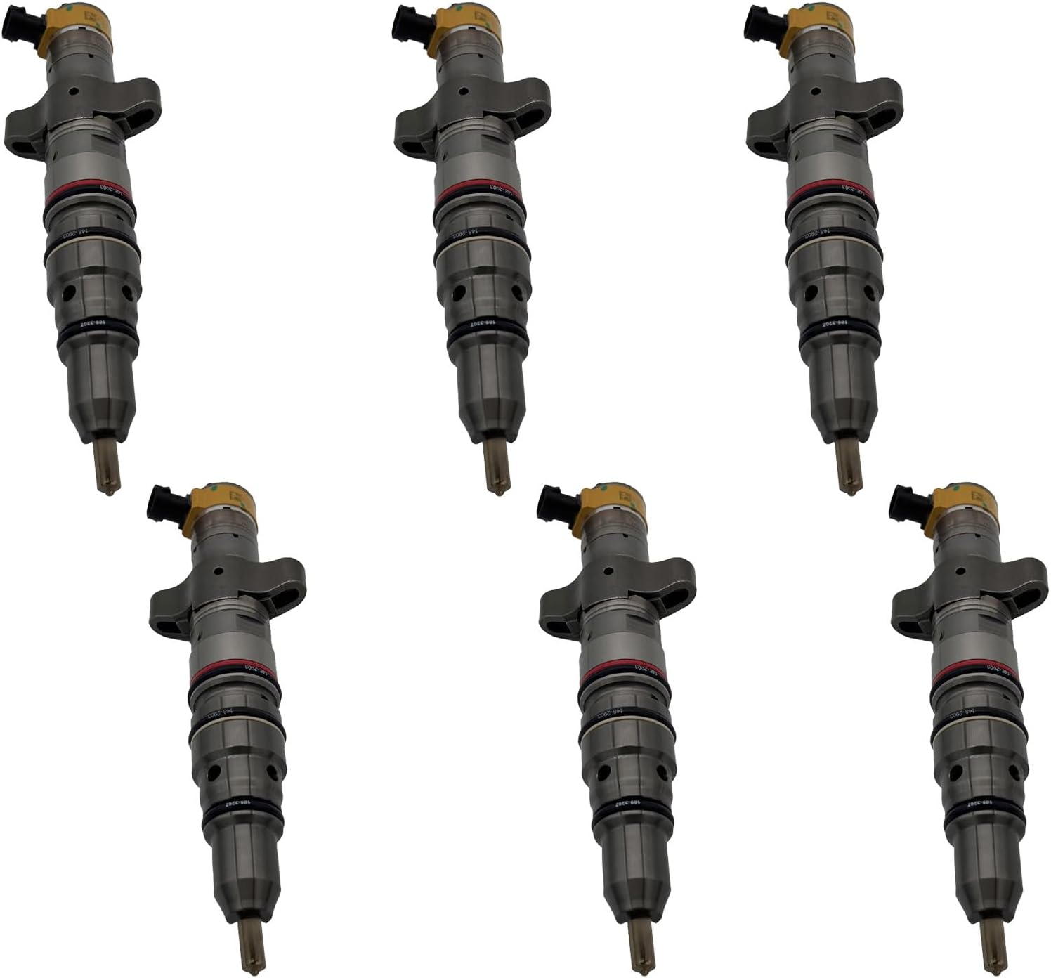 268-1836 2681836 Common Rail Fuel Injectors Fits for Caterpillar CAT C7 Engine 6PCS