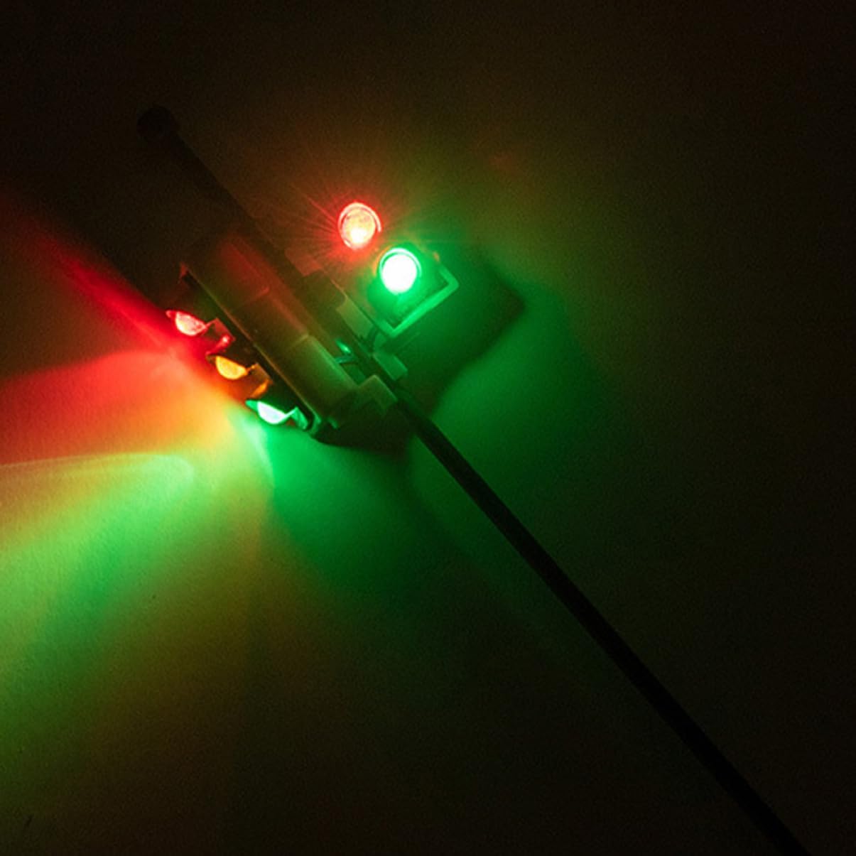 3pcs Miniature Traffic Light Model Scale Road Signal Lamp for Model Railways