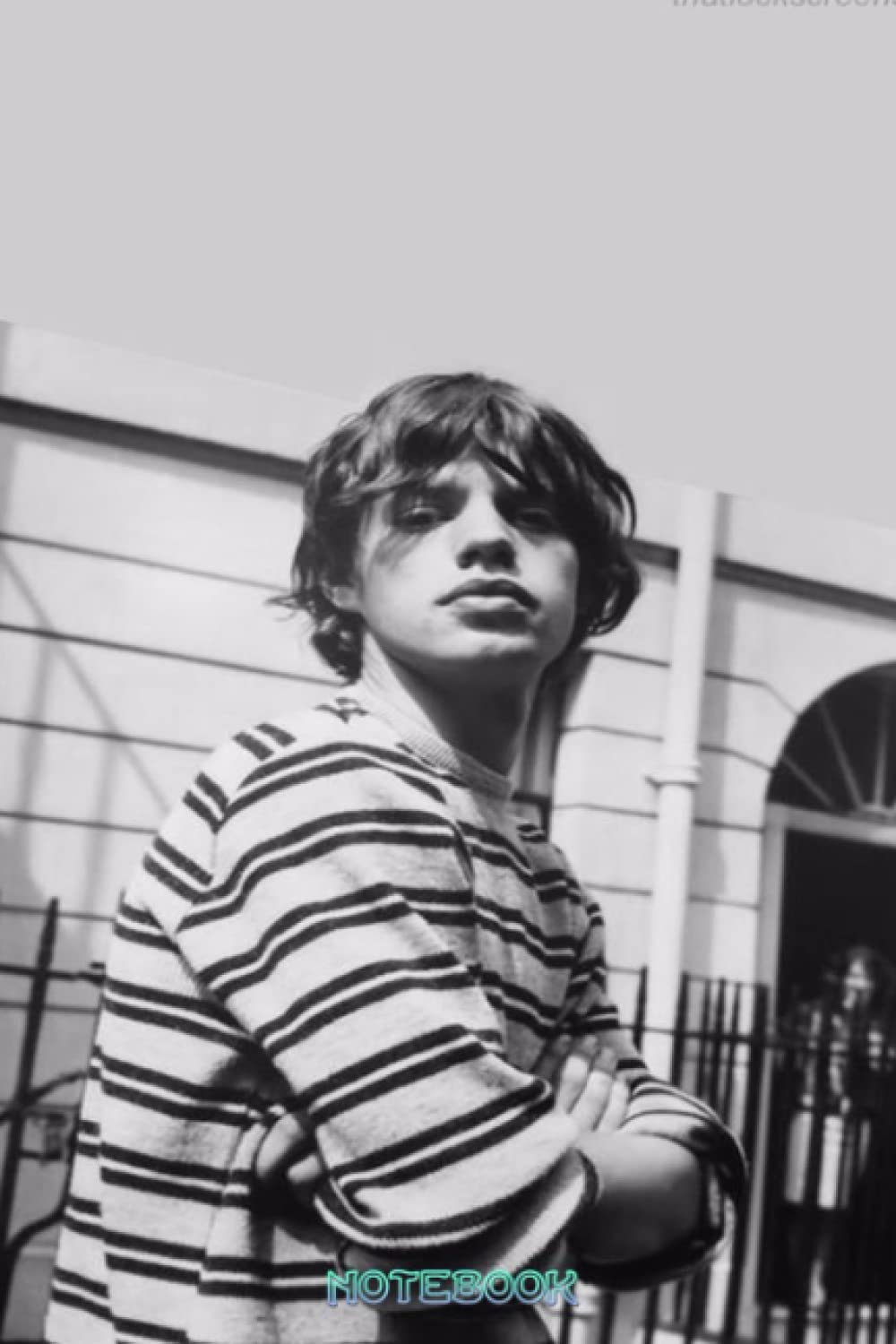 Notebook : Mick Jagger Notebook Journal Daily Planner | Gift For Fans | Christmas , Thankgiving Notebook #786