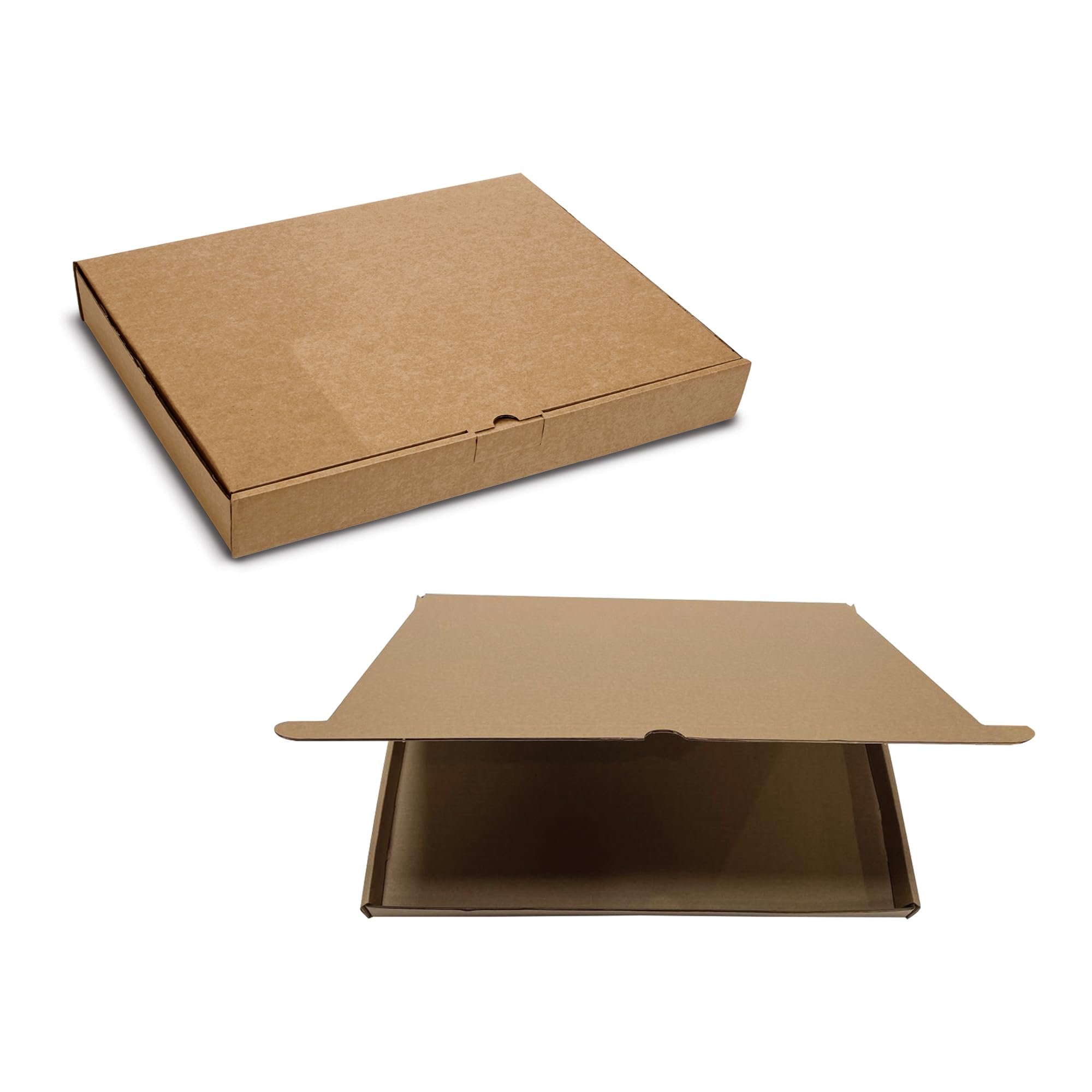 JeeJaan® 100 Pcs C5/A5 (229 x 159 x 20) mm Brown PIP Mail Postal Letter Box - Corrugated Cardboard Shipping Boxes for Royal Mail - Small Postal and Letterbox Packaging Boxes — image 1