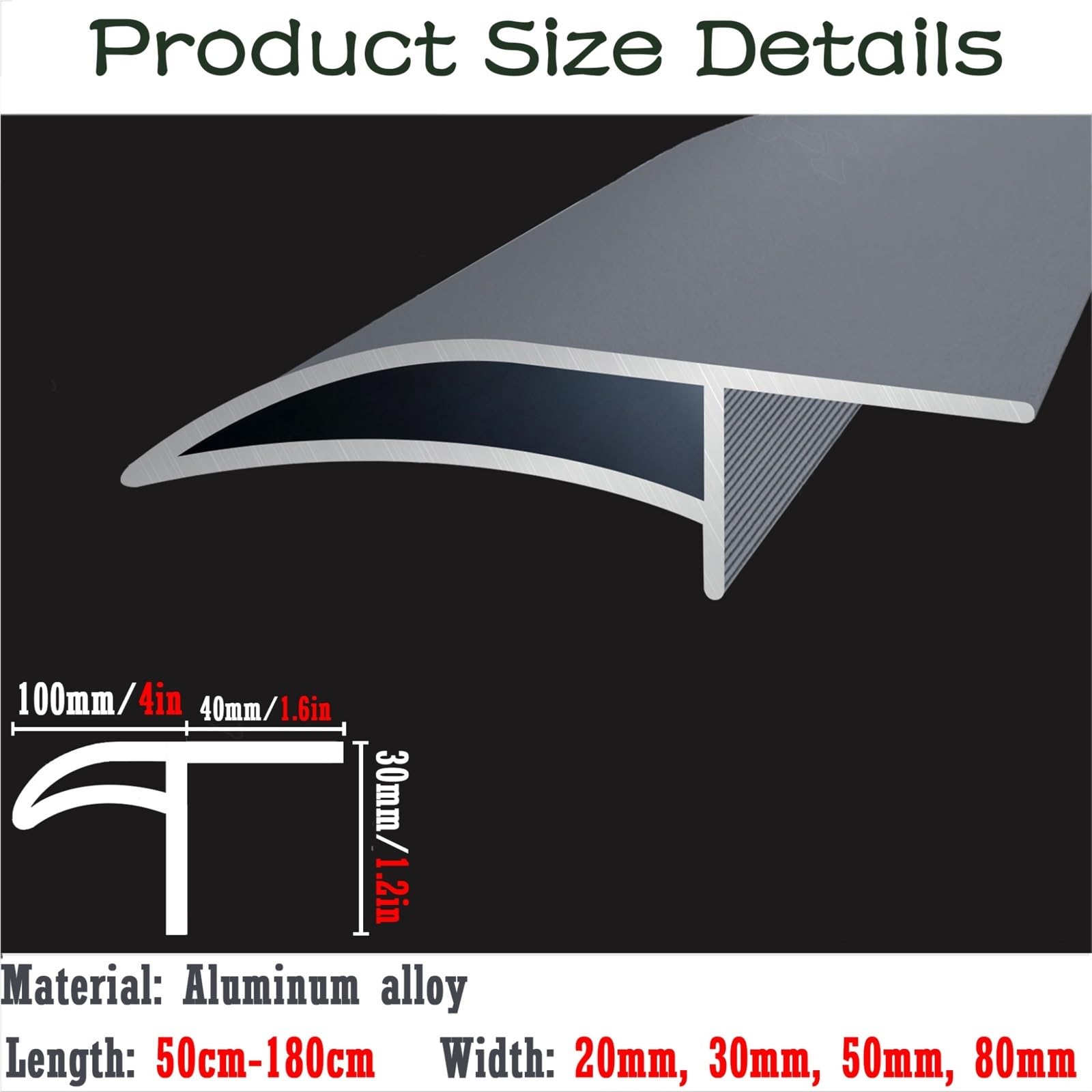 50 protectores de canalones de 180 cm, perfil de pico de goteo, 1 unidad de desviador de agua de 150 cm x 50 mm, evita obstrucciones, ideal para mejoras del hogar