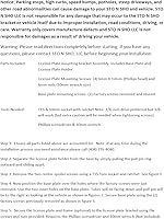 Vista 5 de STO N SHO Soporte de placa frontal compatible con Cadillac CT4- V Blackwing 2022-2025 sin divisor de fibra de carbono